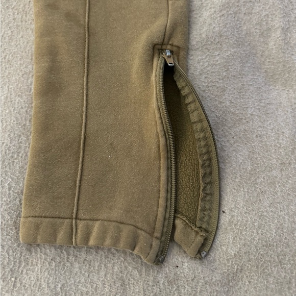 MILANO DI ROUGE Robbie Lux Stretch Sweatpant Zipper up Ankle Size Small - Picture 7 of 12